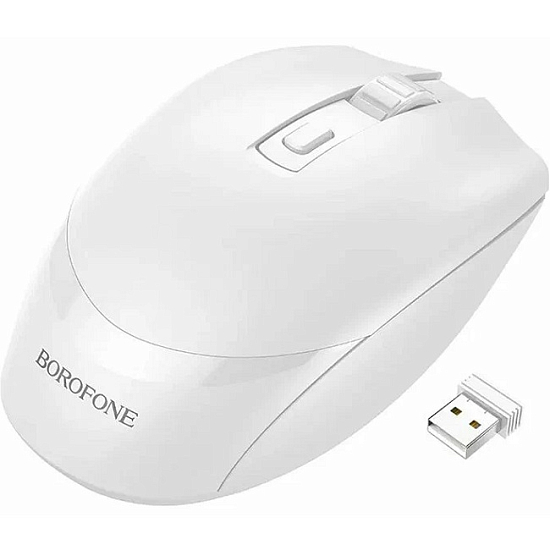 Мышь БП BOROFONE BG7 Platinum, белый