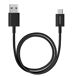 Кабель USB <--> Type-C 1.2м DEPPA черный, USB3.0 (72206)