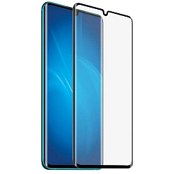Противоударное стекло 3D ZIBELINO для XIAOMI Mi Note 10 Lite, черное, полный клей