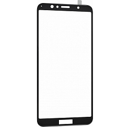 Противоударное стекло 2.5D FAISON для Honor 7A/Y5 Prime (2018)/Enjoy 8E, черное, полный клей