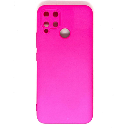 Силиконовый чехол NANO для Realme C15 (Фуксия)