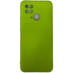 Задняя накладка SILICONE COVER для Xiaomi Redmi 10C зелёный