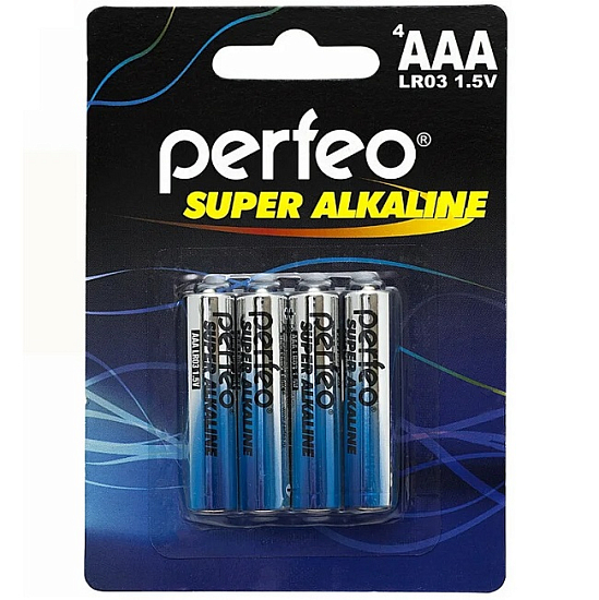 Элемент питания PERFEO LR03 BL-4