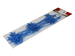 Бусы на ёлку 2,7 м "Комета" синий 4196427