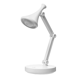 Лампа настольная RISALUX Джамбо LED USB АКБ белая