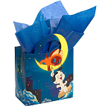 Пакет Котёнок по имени Гав с упаковочной бумагой тишью, 22х22х12 см 10264269