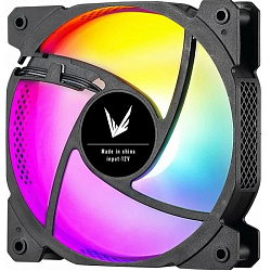 Вентилятор Aerocool / Formula Cosmic 12BK FR RGB черный, 120 мм, 1100 об/мин, 22.3 дБ, 4 pin