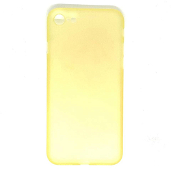 Задняя накладка NONAME для iPhone 7/8 желтая (15068ch)