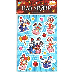Наклейки Розовый Соник МУЛЬТИ АРТ 392132