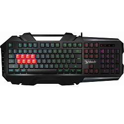 Клавиатура A4TECH Bloody B3590R черный/серый