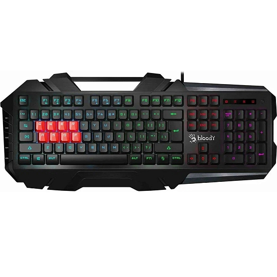 Клавиатура A4TECH Bloody B3590R черный/серый