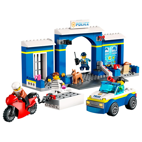 Конструктор LEGO City 60370 Побег из полицейского участка