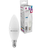 Лампа светодиодная DEFENDER C37 12W/840/E14 свеча, нейтральный белый