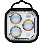 Противоударное стекло для камеры СG06 для iPhone 14 Pro/14 Pro Max (multicolor)