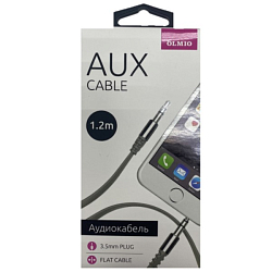 Кабель Jack 3.5 <--> Jack 3.5  1.2м OLMIO серый