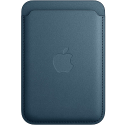 Кошелек для карт MagSafe Silicone Wallet для Apple iPhone голубой