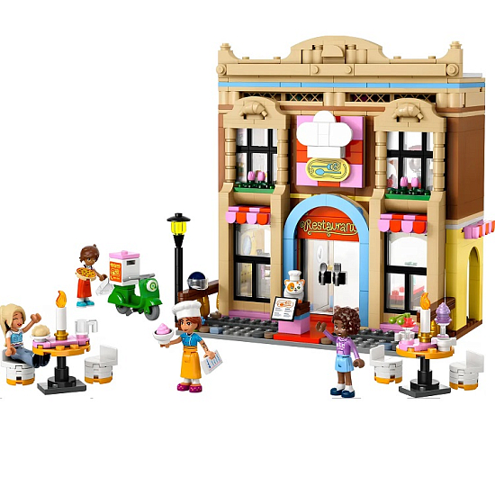 Конструктор LEGO Friends 42655 Restaurant and Cooking School