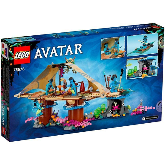 Конструктор LEGO Avatar 75578 Дом Риф Меткайна