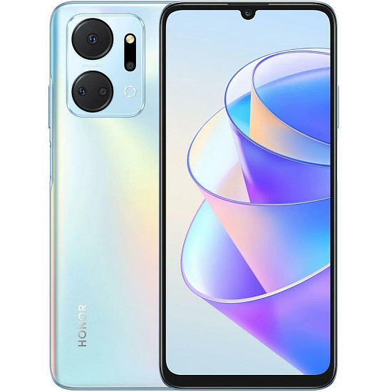 Смартфон Honor X7a 4/128Gb Серебристо-титановый
