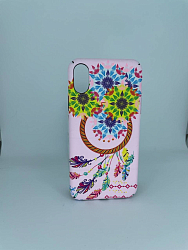 Задняя накладка NONAME TOP для iPhone X/XS рисунок микс