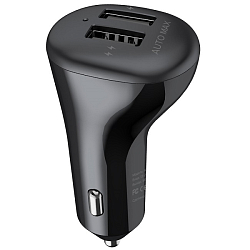 Aвто ЗУ 2USB 2.4A PERO AC02 AUTOMAX черное