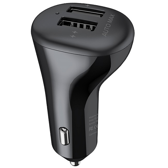 Aвто ЗУ 2USB 2.4A PERO AC02 AUTOMAX черное