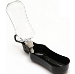 Поилка прогулочная фигурная, 500 мл, с мягким носиком, чёрная