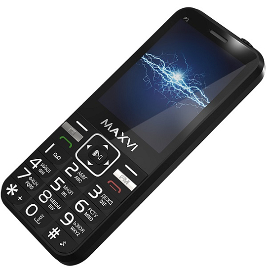 Телефон MAXVI P3 Black