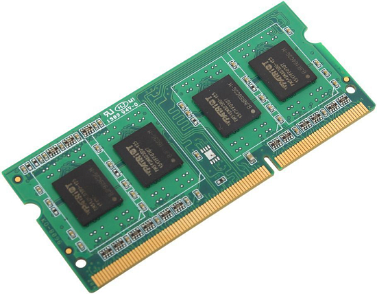 Оперативная память DDR3 4Gb PATRIOT SO-DIMM 1600MHz  PSD34G160081S RTL PC3-12800 CL11  204-pin 1.5В