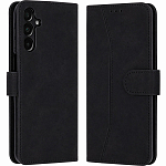 Чехол футляр-книга ZIBELINO Book Wallet для Samsung A16 4G/5G (A165/A166) с магнитной застежкой (черный)