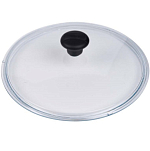 Крышка стеклянная 28см HAUSMANN HM-CK-01 280KR , ручка Soft touch