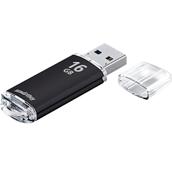 USB 16Gb SMARTBUY V-Cut Black