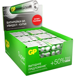 Элемент питания GP LR06 Super G-Tech (4/96/384) (15AA21RA-2CRS4)
