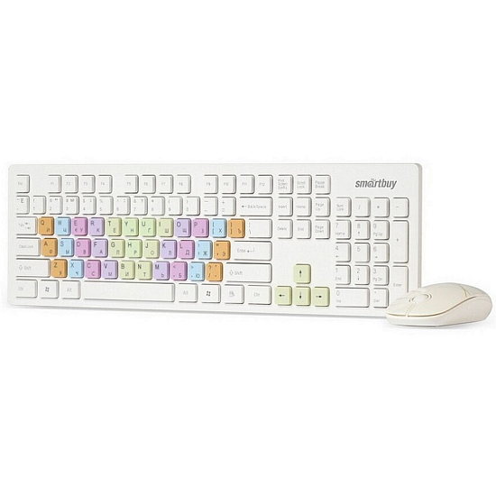 Клавиатура+мышь БП SMARTBUY 218346AG белый