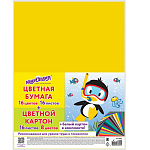 Набор картона и бумаги А4 ЮНЛАНДИЯ, 115165