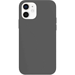 Задняя накладка Silicone CASE для iPhone 12 mini серый (не оригинал)