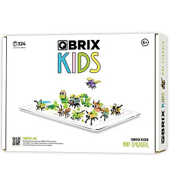 Конструктор QBRIX KIDS Мир букашек 12в1 23,5×18×3,5 30020