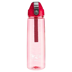 Бутылка для воды "Айви", 800 мл, розовая  9930561