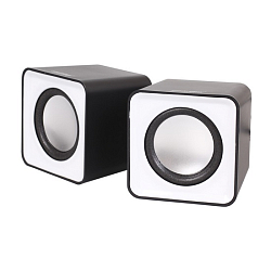 Колонки 2.0 SMARTBUY MINI (SBA-2810) USB серые (2*2,5Вт)