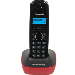 Радиотелефон PANASONIC KX-TG1611RUR (красный)