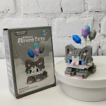 Фигурка-конструктор "Кошка серая с шариками" К323