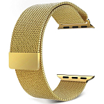Ремешок NONAME для Apple Watch 42/44mm Milanese loop золото