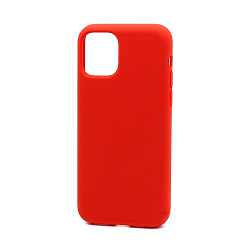 Силиконовый чехол SILICONE CASE для iPhone 11 (красная)