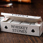 Камни для виски "Покер", натуральный стеатит, 4 шт 1178937