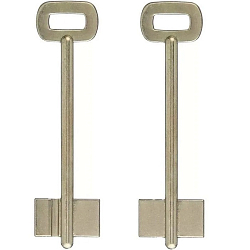 Заготовка ключа Ростов-1 106*28*16,2 мм, лат., б/п