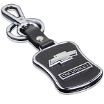 Брелок для ключей "Chevrolet" металлический хром