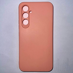 Задняя накладка Мобилис для Samsung Galaxy A54 5G, персиковый, матовая с защитой камеры
