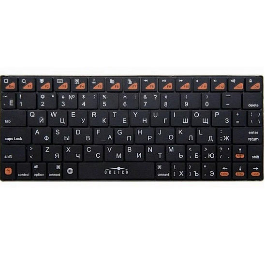Клавиатура БП OKLICK 840S, черная <BT-01>
