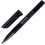 Маркер перманентный BRAUBERG NEW LINE, ЧЕРНЫЙ, круглый наконечник 2 мм, 152209