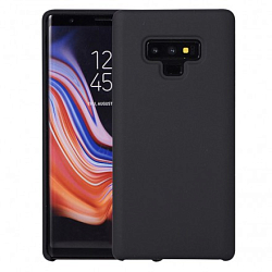 Задняя накладка SILICONE COVER для Xiaomi Redmi Note 9 черный